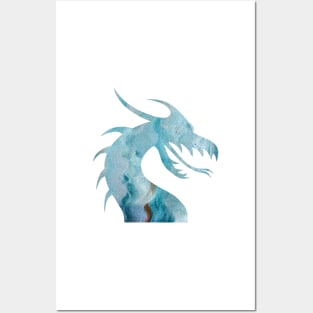 Dragon Abstract Posters and Art